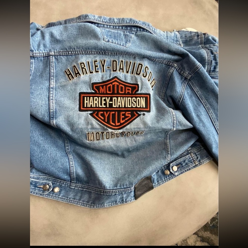Authentic Harley Davidson Denim Jacket